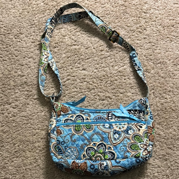 Vera Bradley Blue Patterned Women's Bag - Picture 3 of 3